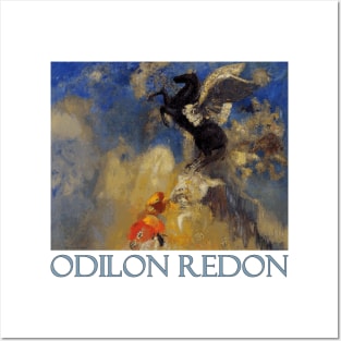 The Black Pegasus (1909) by Odilon Redon Posters and Art